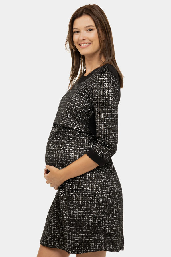 Společenské těhotenské a kojicí šaty