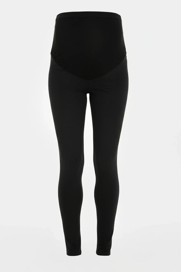 Černé těhotenské legíny