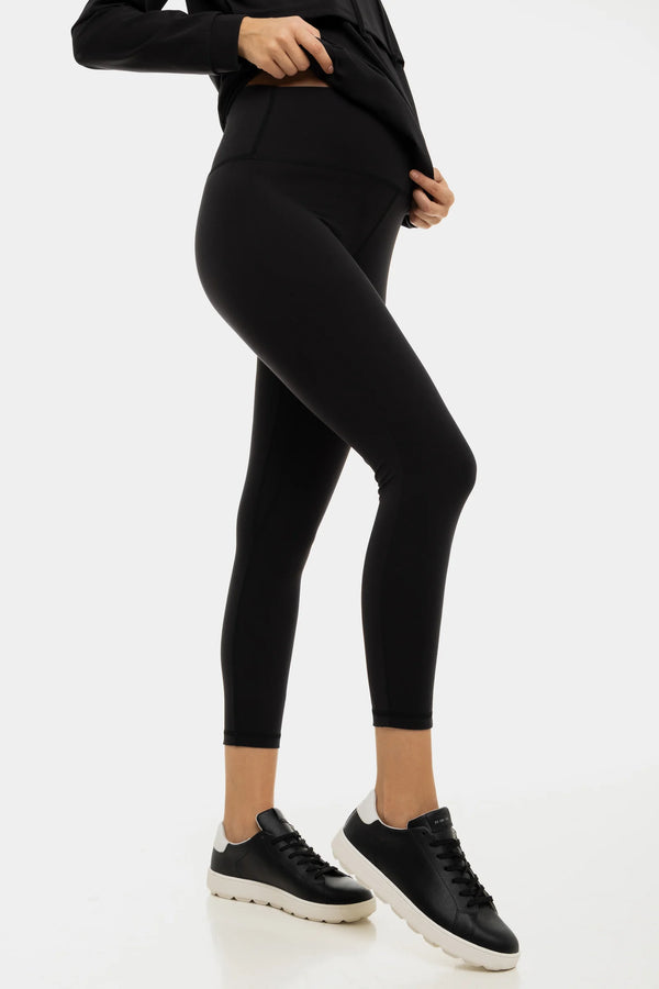Tvarující těhotenské legíny s vysokým pasem - 64 cm