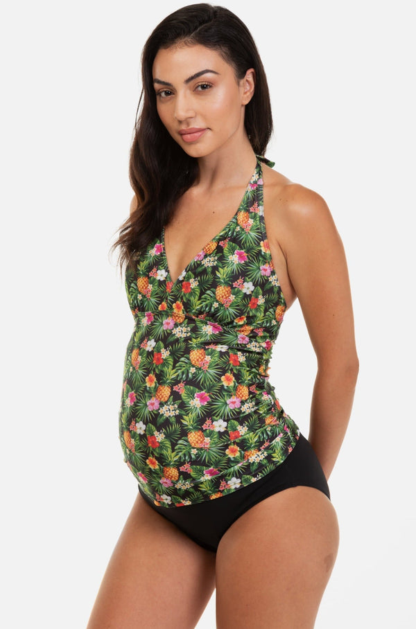 Těhotenské a kojící dvoudílné plavky