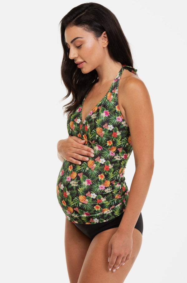 Těhotenské a kojící dvoudílné plavky