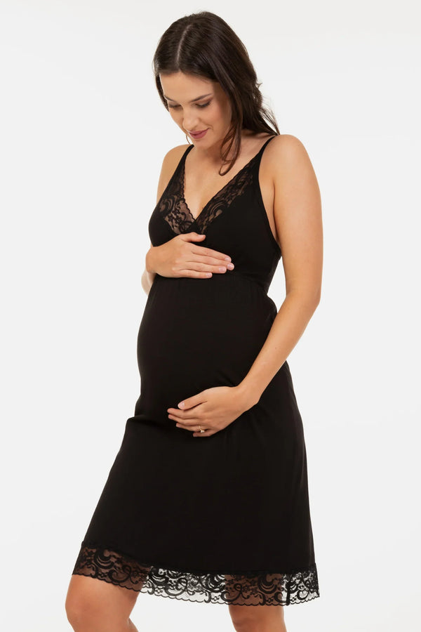 Těhotenská a kojící noční košile