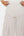 Elegantní béžové těhotenské kalhoty se sklady