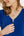 Vzdušné těhotenské a kojicí šaty 2 v 1 – modré