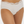Bavlněné těhotenské bikiny s krajkou - ecru