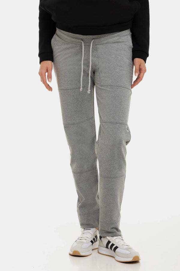 Těhotenské sportovní kalhoty – šedé