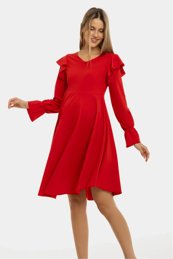 Vzdušné těhotenské a kojící šaty