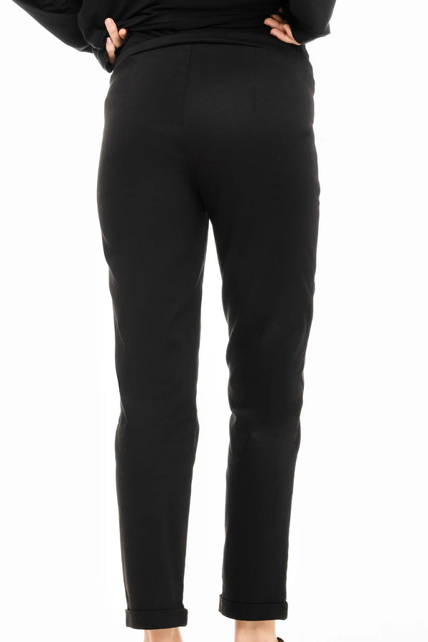 Bavlněné elastické těhotenské kalhoty