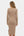 Dlouhé bavlněné těhotenské a kojící šaty - prášková barva