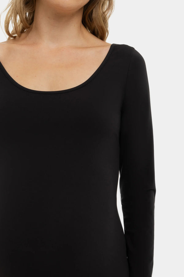 Tvarující těhotenský overal s dlouhým rukávem