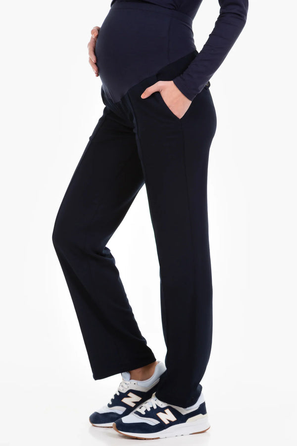 Elegantní těhotenské kalhoty z organické bavlny