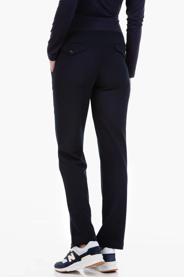 Elegantní těhotenské kalhoty z organické bavlny