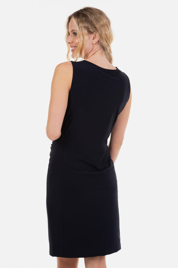 Těhotenské a kojící šaty s pulovrem 2 v 1 – růžové