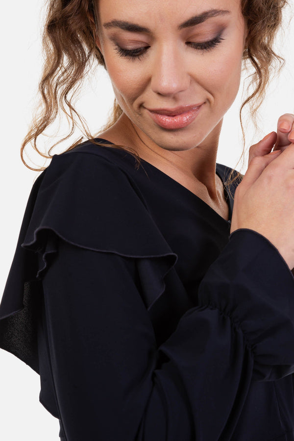 Vzdušné těhotenské a kojící šaty