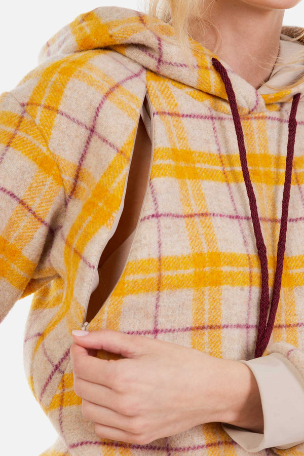 Těhotenská a kojící mikina