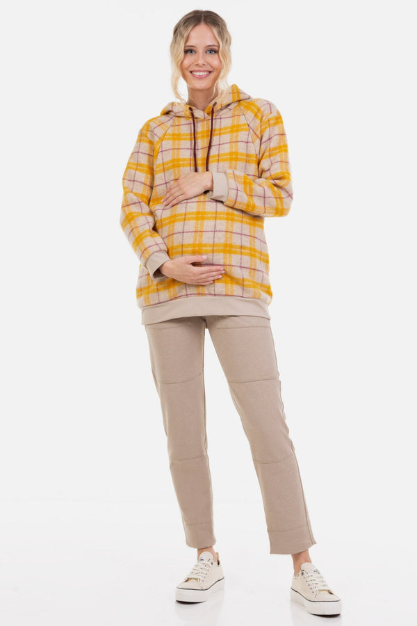 Těhotenská a kojící mikina