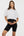 Těhotenský crop top z bavlny – bílý