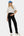 Měkký těhotenský crop top z modalu – světle šedý