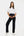 Sportovně elegantní těhotenské kalhoty – tmavě modré