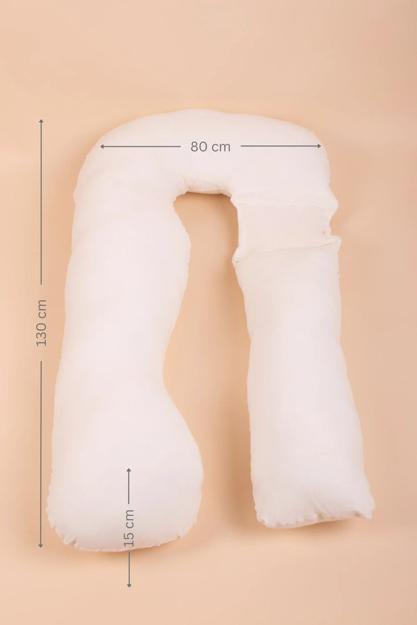 Polštář pro těhotné a kojící 3 v 1 - ecru