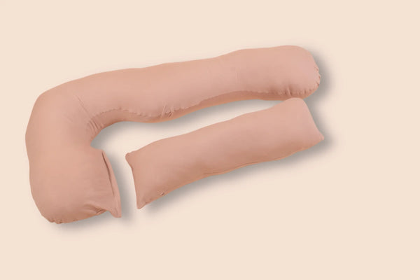 Polštář pro těhotné a kojící 3 v 1 - krémový