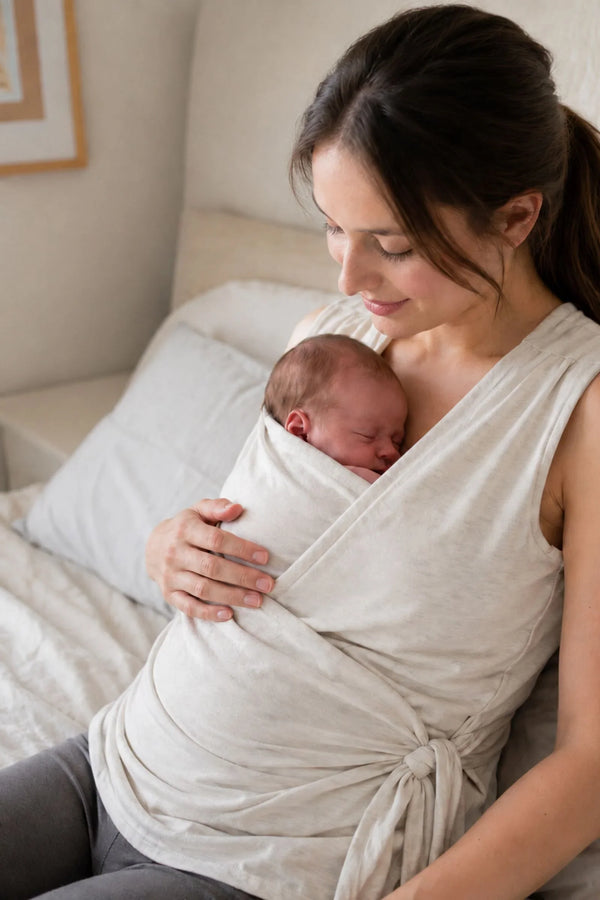 Top pro kontakt kůže na kůži – béžová