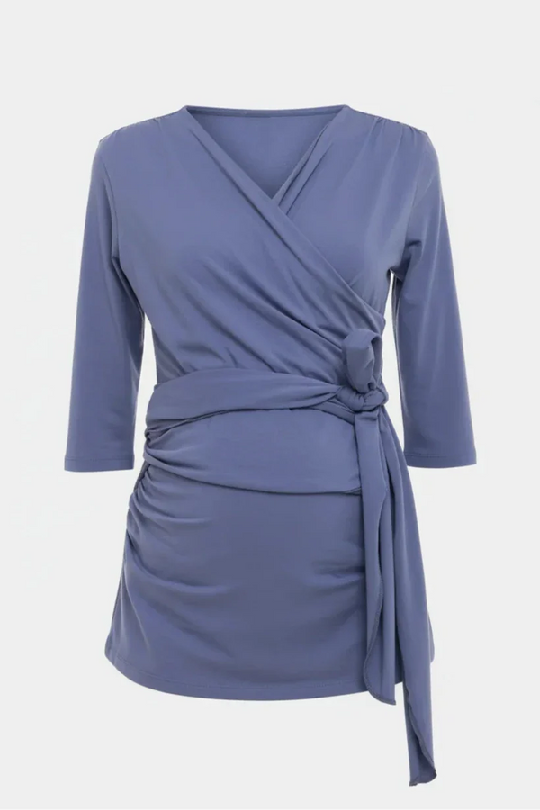 Top pro kontakt kůže na kůži – modrý