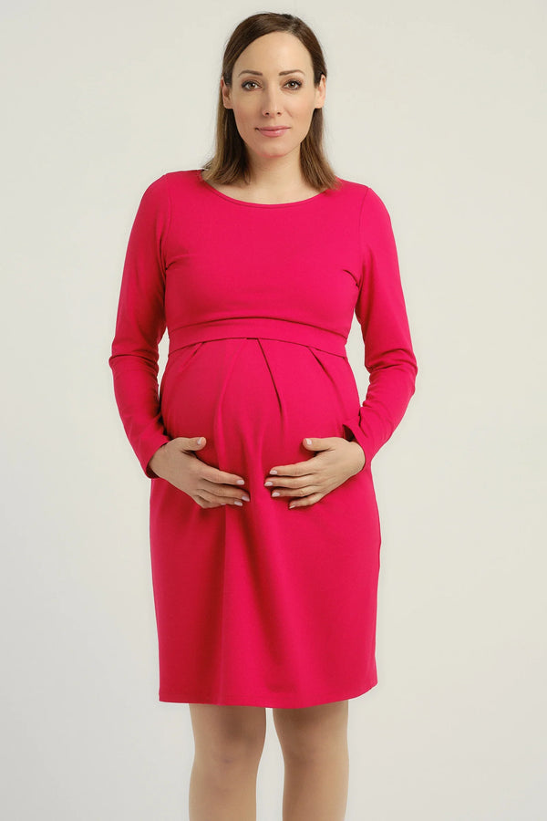 Elegantní těhotenské a kojící šaty