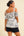 Těhotenský top s cut-out ramínky
