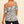 Těhotenský top s cut-out ramínky
